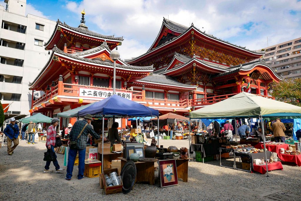 Osu Antique Market Osu Kannon Nagoya