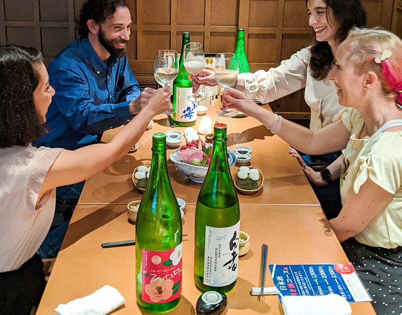 Nagoya Sake Tasting Night Tour