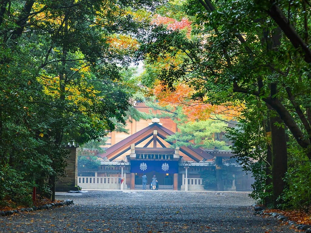 Atsuta Shrine in autumn