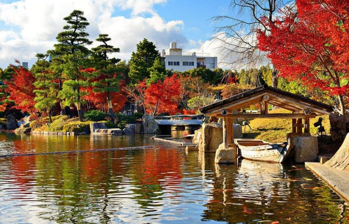 Tokugawaen in autumn