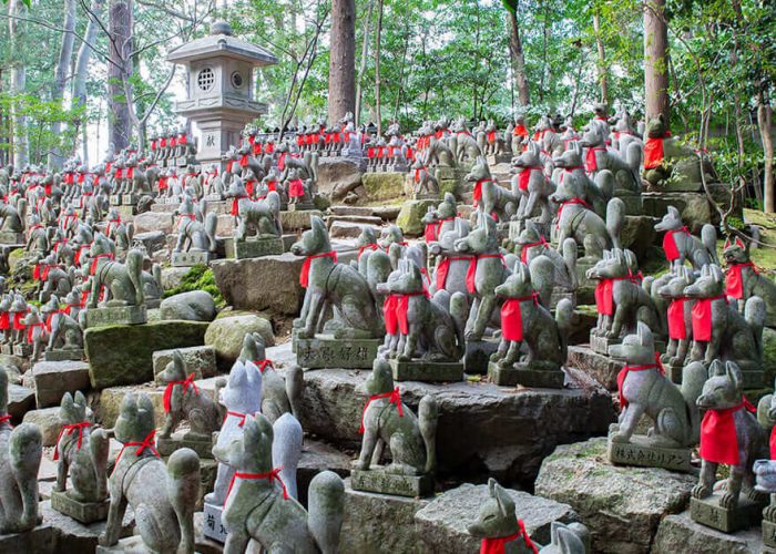 Toyokawa Inari Foxes