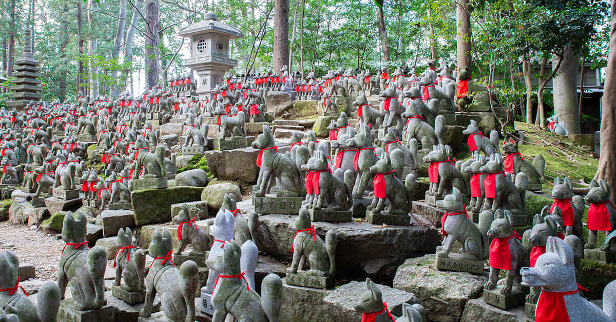 Toyokawa Inari Foxes