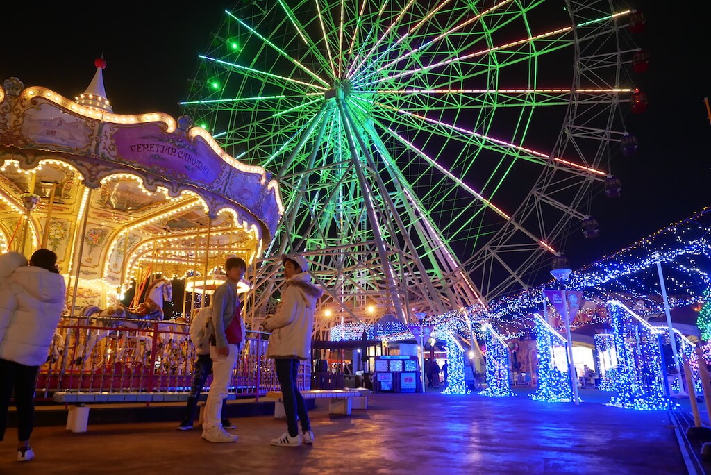 Nagoya Port Sea Train Land Winter Illumination