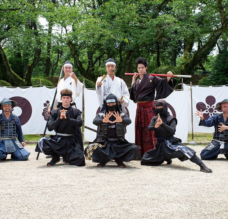 Nagoya Castle Nagoya Omotenashi Bushotai Ninjas