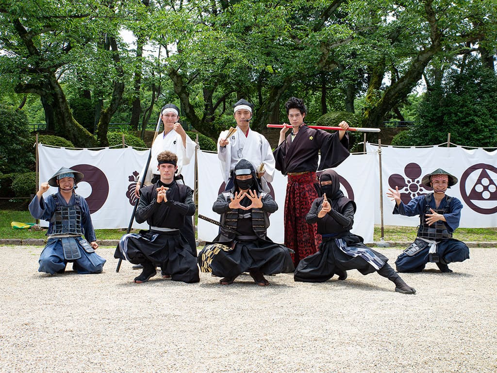 Nagoya Castle Nagoya Omotenashi Bushotai Ninjas