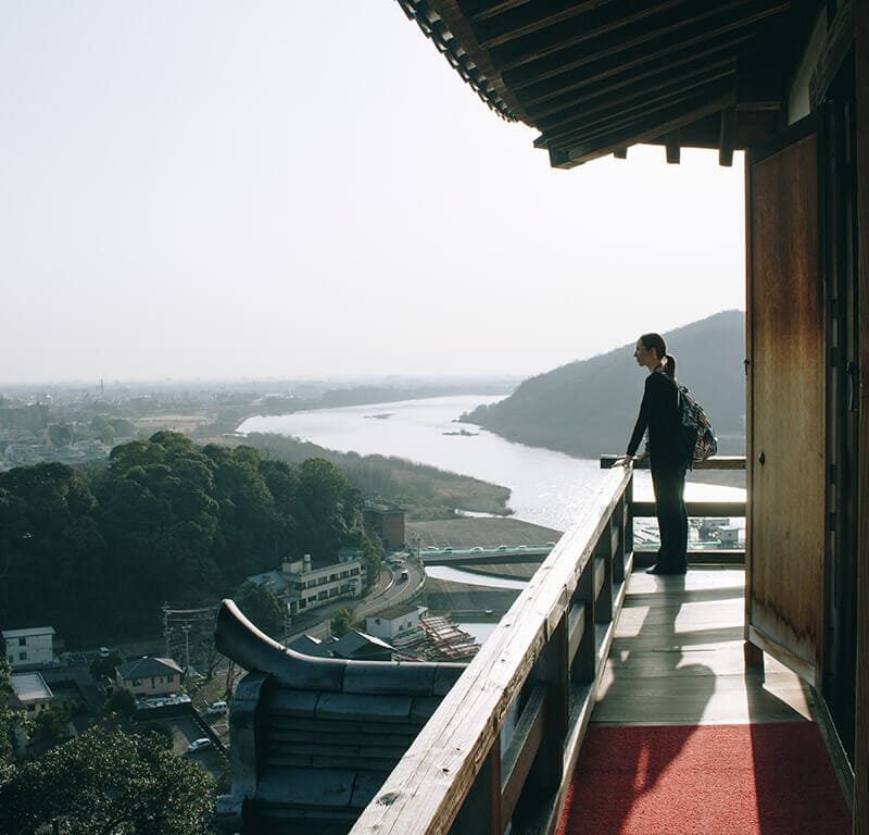 The top of Inuyama's Castle