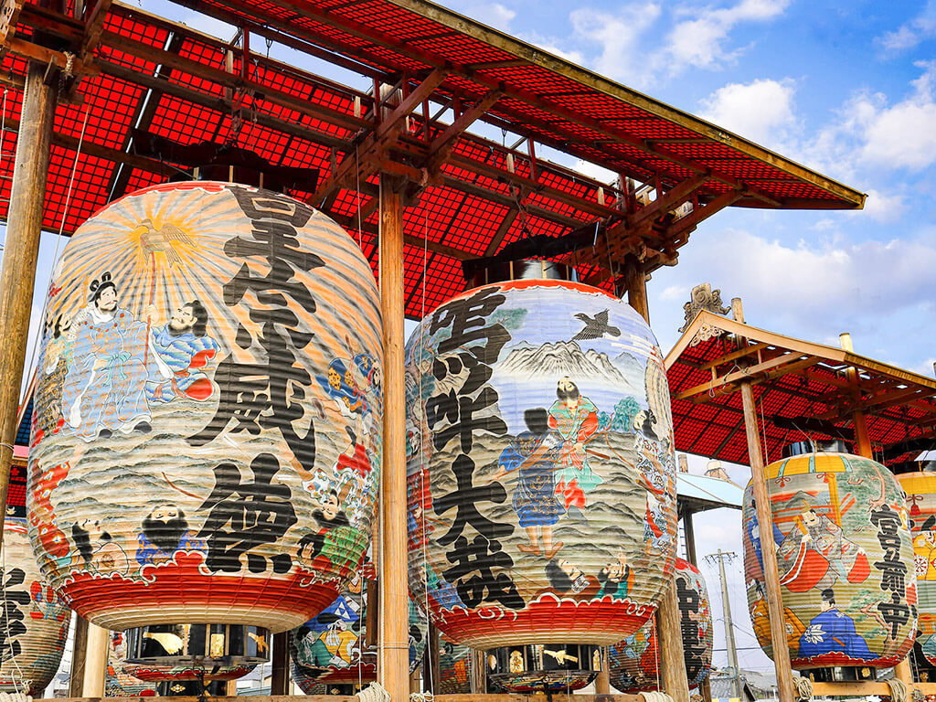 Mikawa Isshiki Lantern Festival