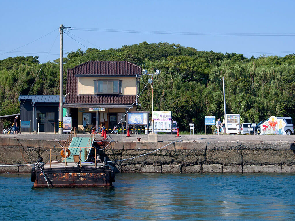 Sakushima port