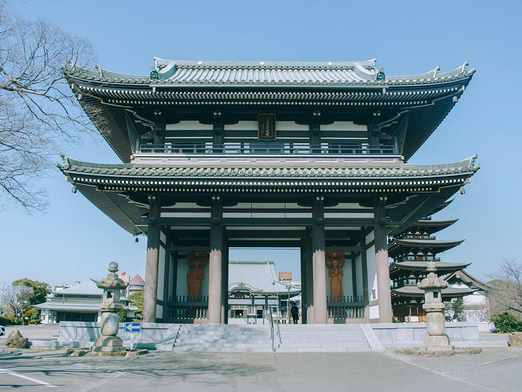 Nittaiji Temple main gate