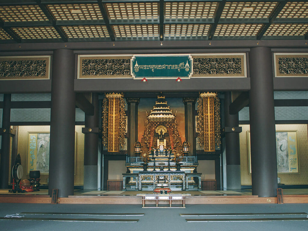 Nittaiji Temple indoors