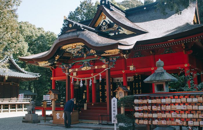 Shrine at Okazaki Park