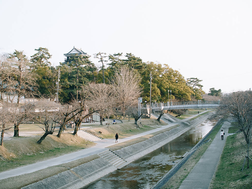 Okazaki Park in Winter