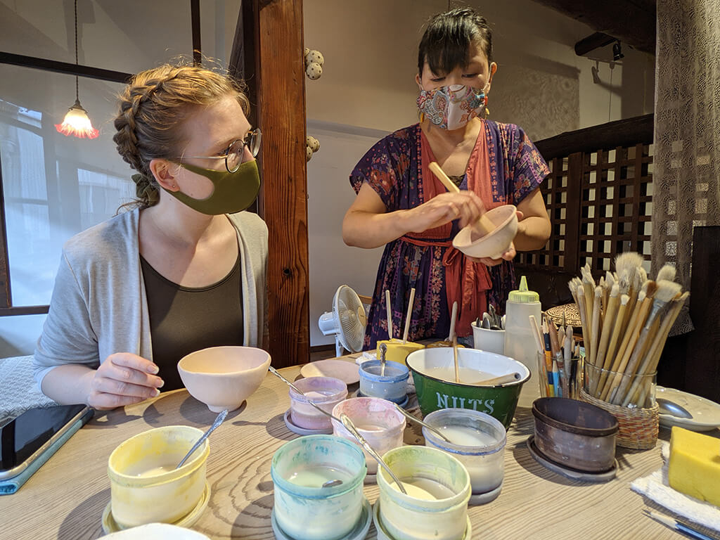 Seto Pottery Painting Experience