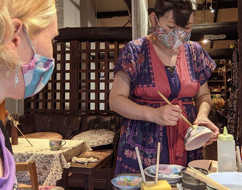 Seto Pottery Painting Experience