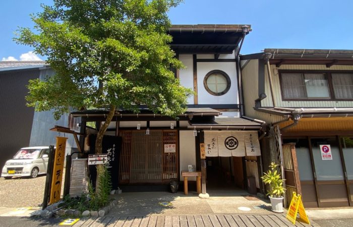 Soba noodle shop in Gujo