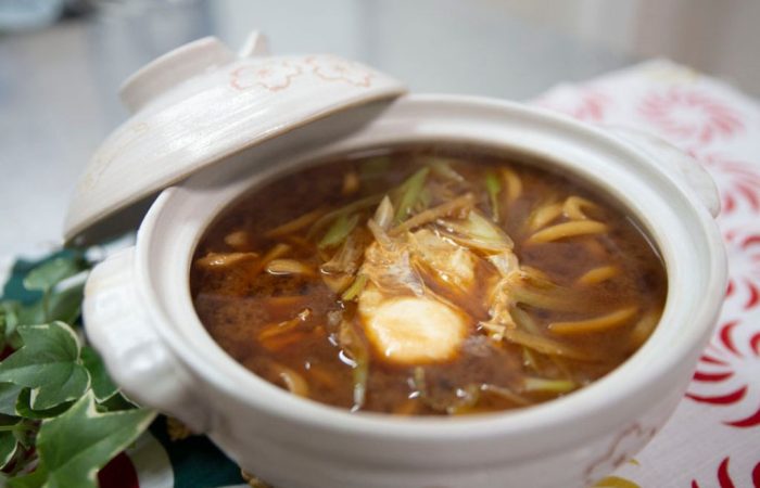 Finished Miso Nikomi Udon