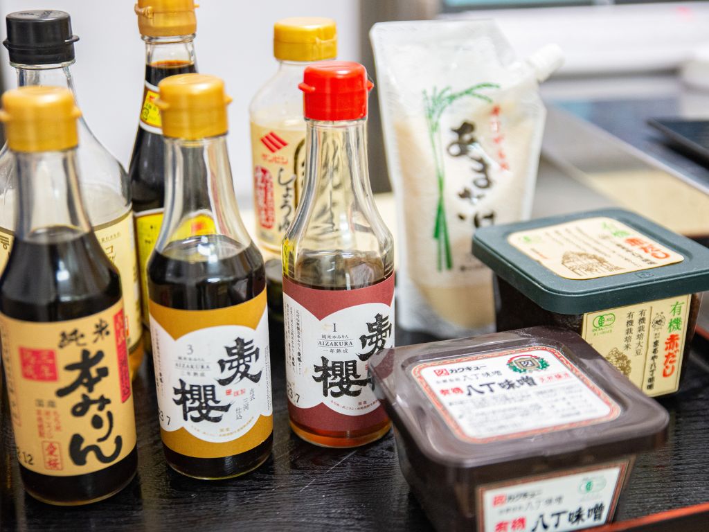 Aichi's traditional fermented cooking ingredients