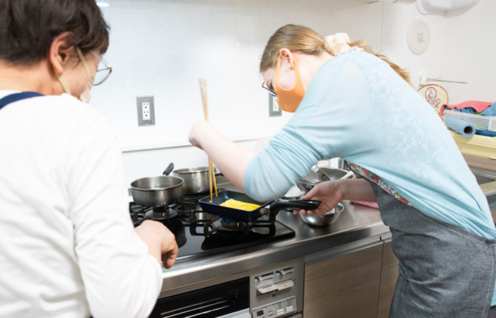 Making omelets