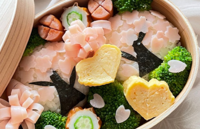 Cherry tree bento