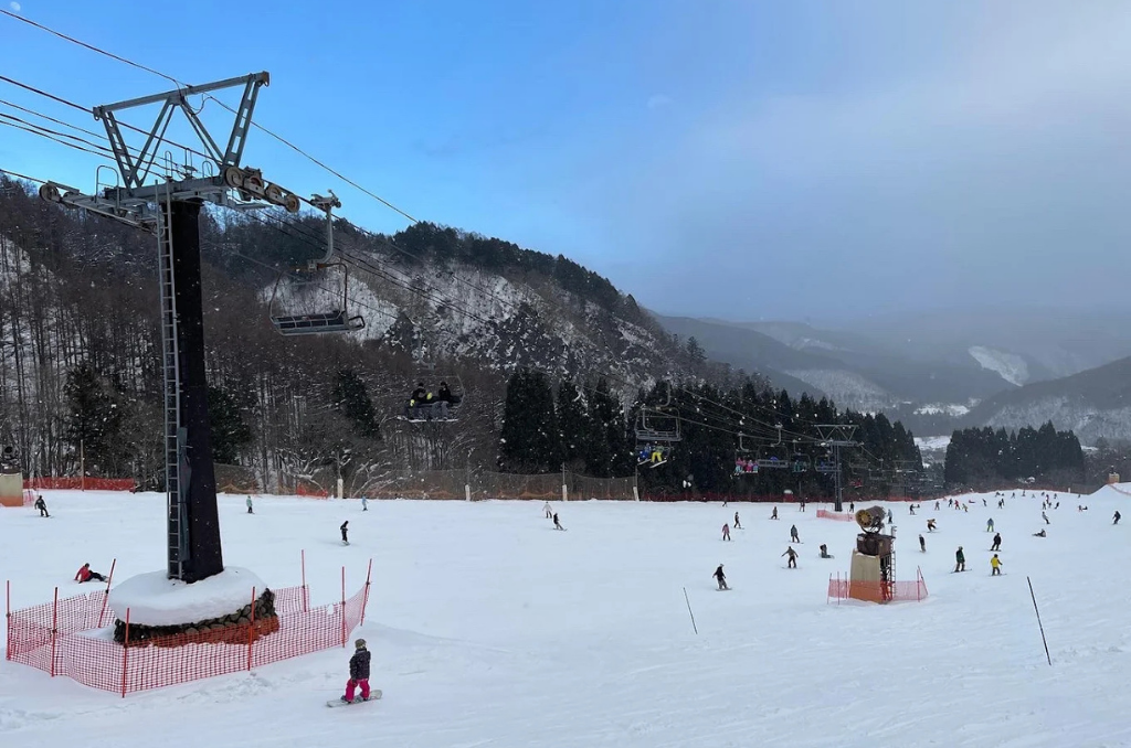 The runs at Meiho Ski Resort.